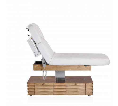 Электрический стационарный массажный стол NESS-C Salon-Oak c электроприводом