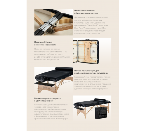 Массажный стол складной Master Gibraltar