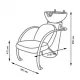 Парикмахерская мойка БИАТРИС с креслом КАРИНА