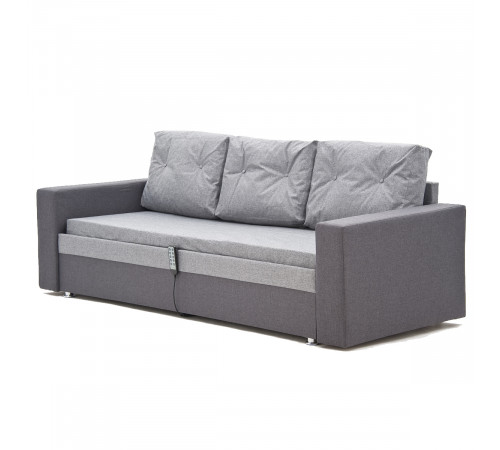 МЕТ JEN Комбинированный серый Диван кровать с электроприводом в минималистичном скандинавском дизайне