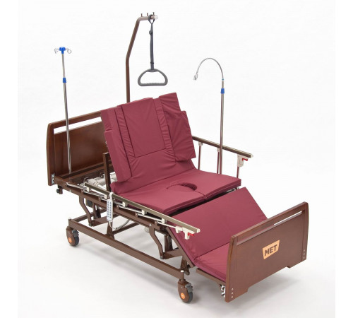 MET REALTA Кровать-кресло с "ушками" - для сна в положении сидя, с регулировкой высоты, с переворотом и туалетом