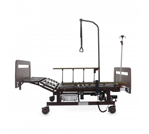 Кровать электрическая DB-11А (МЕ-5228Н-03) ЛДСП Венге Гибридный привод возможность управлять секциями без электроэнергии!