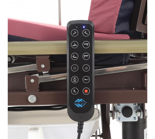 Кровать электрическая YG-3 (МЕ-5228Н-13) ЛДСП Венге с боковым переворачиванием, туалетным устройством и функцией «кардиокресло»