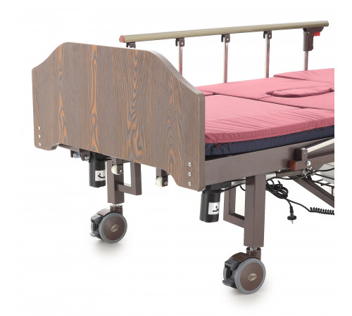 Кровать электрическая YG-3 (МЕ-5228Н-13) ЛДСП Венге с боковым переворачиванием, туалетным устройством и функцией «кардиокресло»