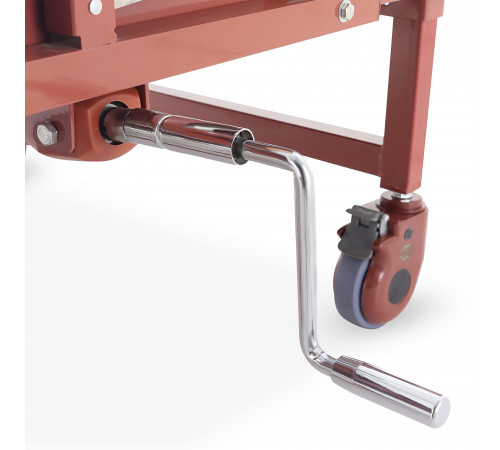 Кровать механическая YG-5 (ММ-5124Д-01) с боковым переворачиванием, туалетным устройством и функцией «кардиокресло»