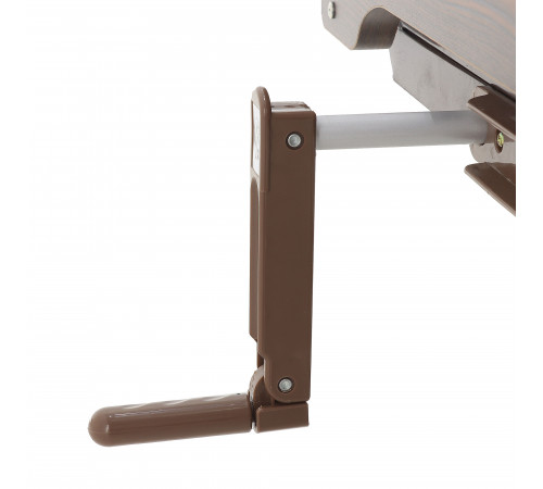 Кровать механическая YG-6 (ММ-2624Н-06/2124Н-04) ЛДСП с туалетным устройством и судном с крышкой, функцией «кардиокресло», в комплекте с матрасом