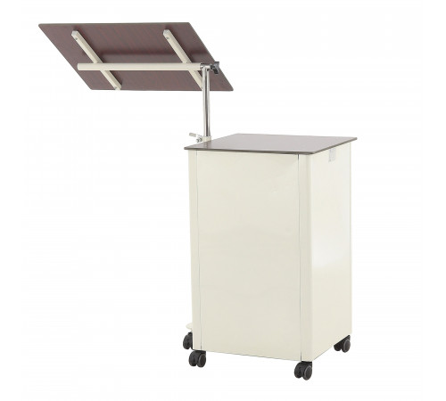 Тумба прикроватная с поворотной столешницей из HPL пластика ПТ-001