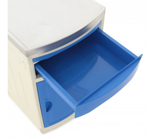 Тумба прикроватная из пластика и нержавеющей стали