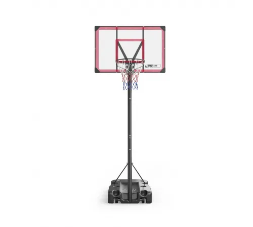 Баскетбольная стойка UNIX Line B-Stand-PC 48"x32" R45 H230-305 см