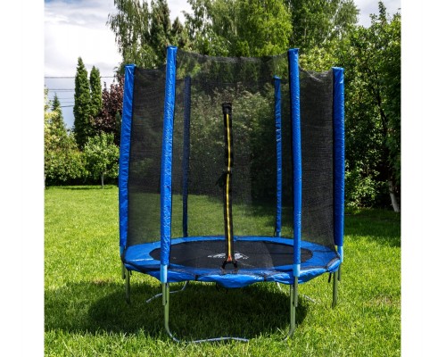 Батут DFC Trampoline Fitness с сеткой 12ft