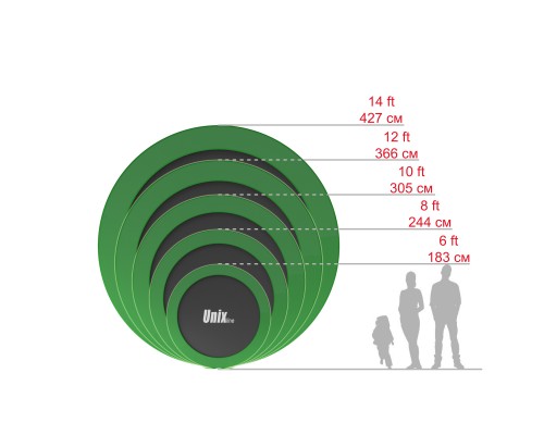 Батут UNIX Line Classic 14 ft (outside)