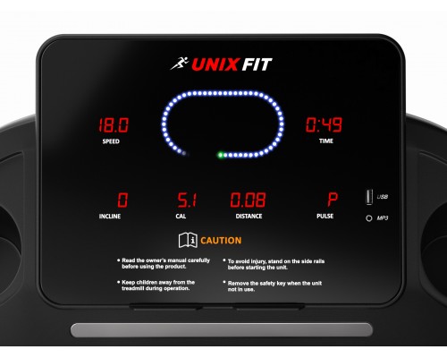 Беговая дорожка UNIXFIT ST-630R Black