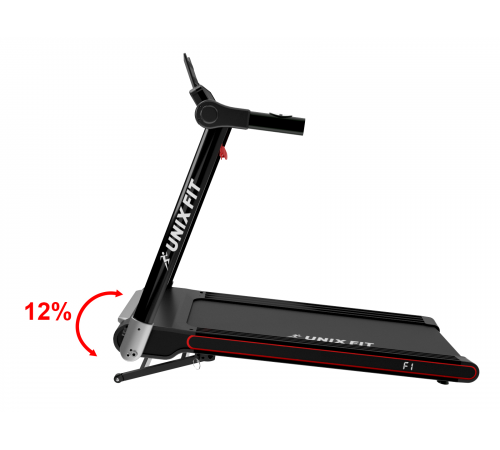 Беговая дорожка UNIXFIT Hi-tech F1 Dark Storm