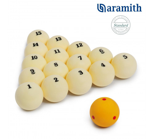 Шары Super Aramith Pro-Cup Tournament Standard Quality Pyramid Ø 67 мм 