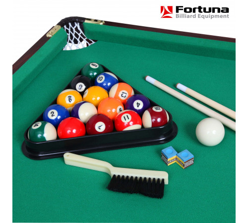 Бильярдный стол Fortuna Пул 3фт с комплектом аксессуаров