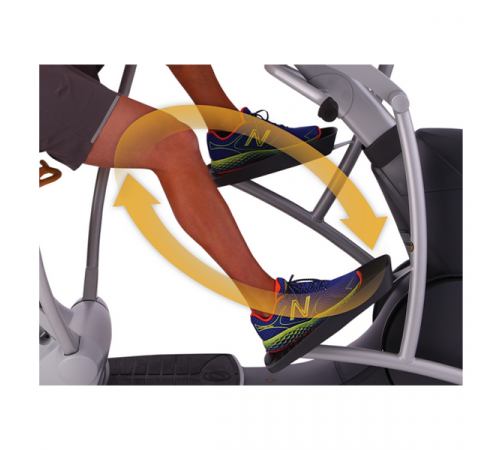 Горизонтальный эллиптический тренажер Octane XR6000 с консолью Standard