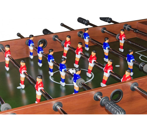 Настольный футбол (кикер) «Standart» (122x61x78.7 см, коричневый)