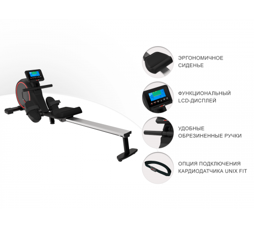 Гребной тренажер UNIX Fit Techno Rower 410E