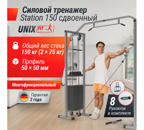 Кроссовер UNIX Fit Station 150 (два блока)