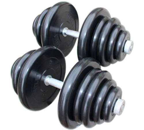 Гантели разборные обрезиненные (пара) по 70 кг