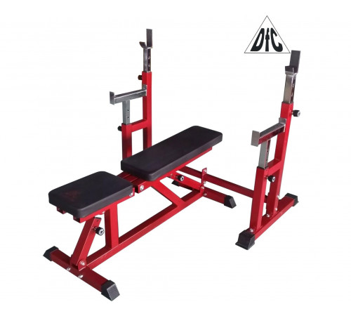 Скамья со стойками под штангу DFC DZ005AB