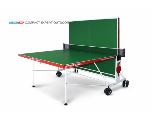 Всепогодный теннисный стол Compact Expert Outdoor green 