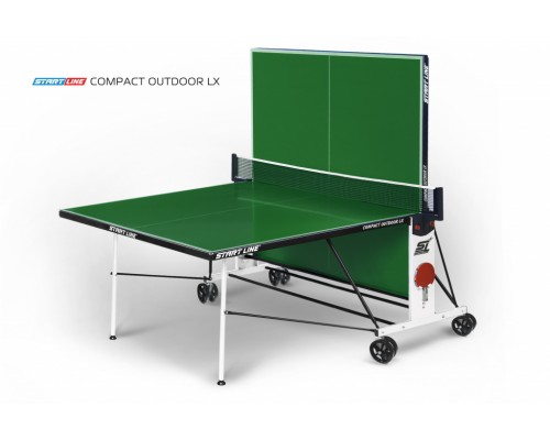 Теннисный стол Compact Outdoor LX green всепогодный