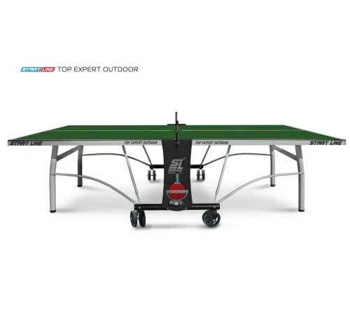 Теннисный стол Top Expert Outdoor green всепогодный
