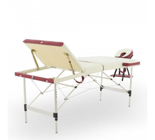 Массажный стол складной алюминиевый JFAL01A 3-х секционный