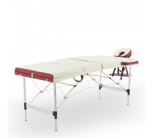 Массажный стол складной алюминиевый JFAL01A 3-х секционный