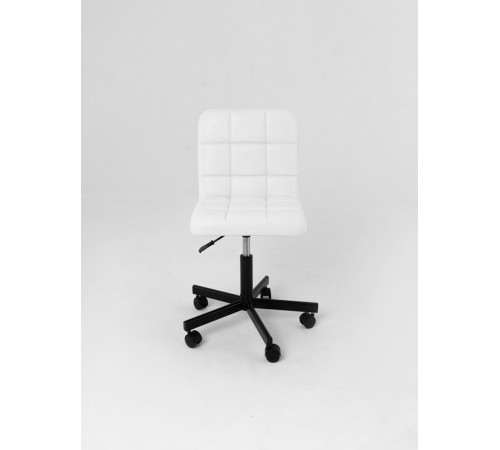 Стул мастера со спинкой на колесах, металл Ирис 