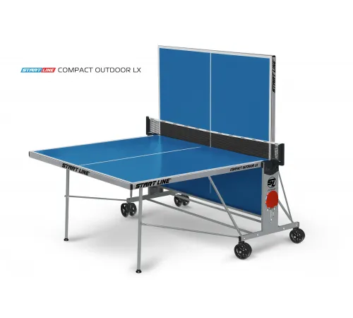 Стол теннисный Compact-2 LX Всепогодный Синий NEW
