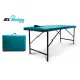 Массажный стол Relax optima бирюзовая кожа