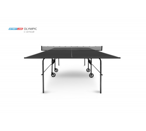 Теннисный стол Start Line Olympic с сеткой Black