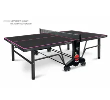 Стол теннисный VICTORY 6 Всепогодный Black