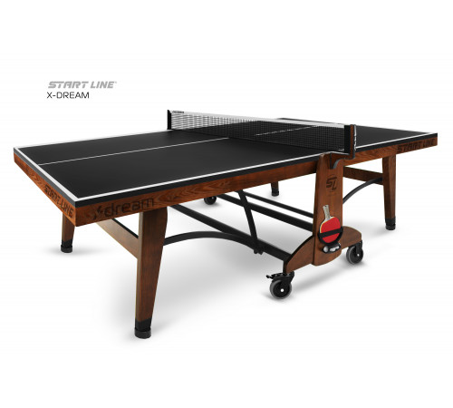Стол теннисный X-dream Start Line (№5, ЛДСП Черный)