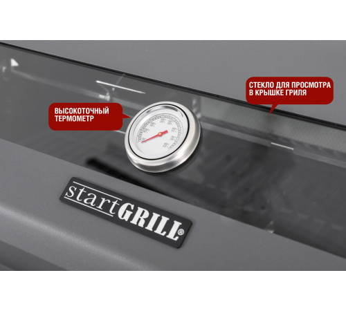 Газовый гриль 6+1 горелка
