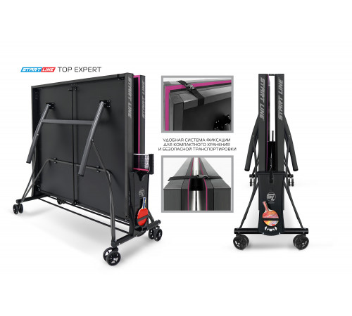 Теннисный стол Top Expert Black