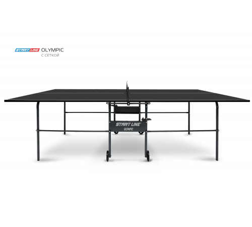 Теннисный стол Start Line Olympic с сеткой Black