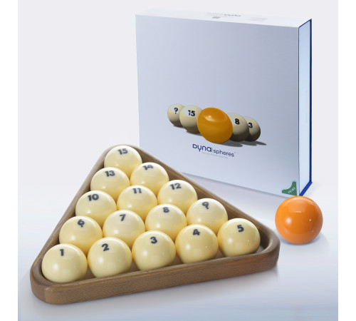 Шары Dynaspheres Prime Pyramid 67 мм Желтый биток